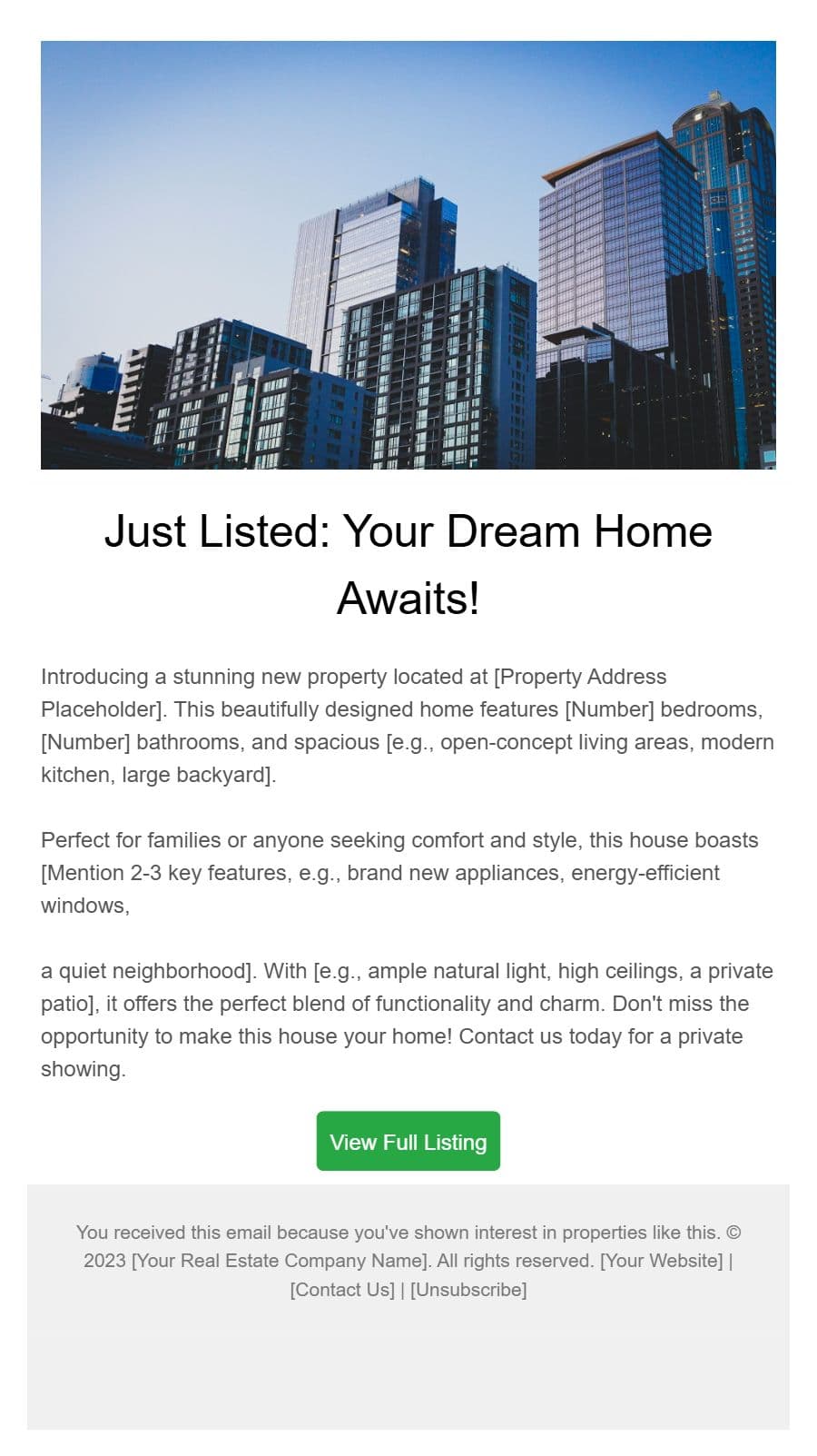 New Listing